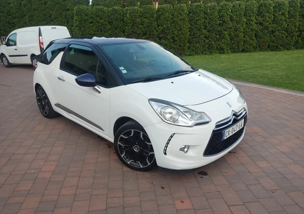 Citroen DS3 cena 19900 przebieg: 150000, rok produkcji 2013 z Kołobrzeg małe 67